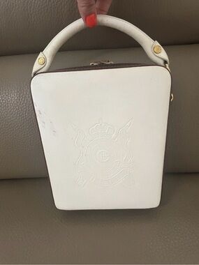Vintage Hebe Bag, leather. There is a stain—see photo.